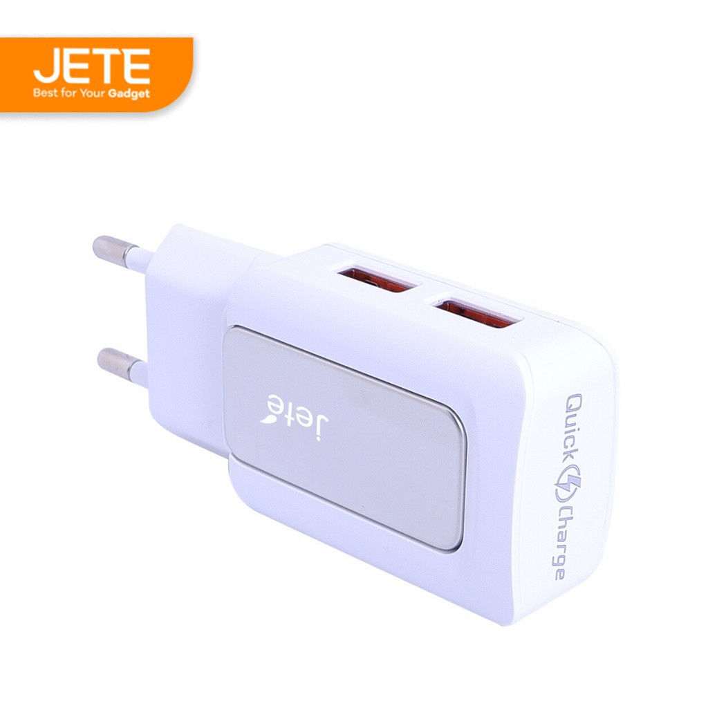 CHARGER JETE C10 2.1A WHITE - ORIGINAL JETE