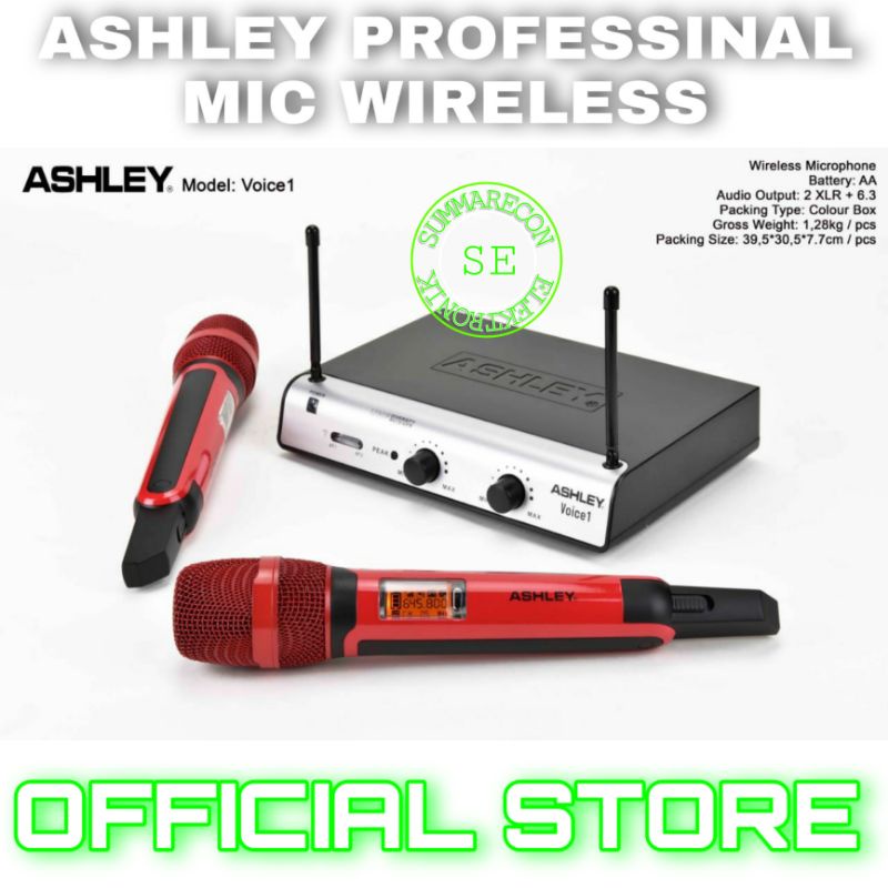 mic wireless ashley original ashley voice 1