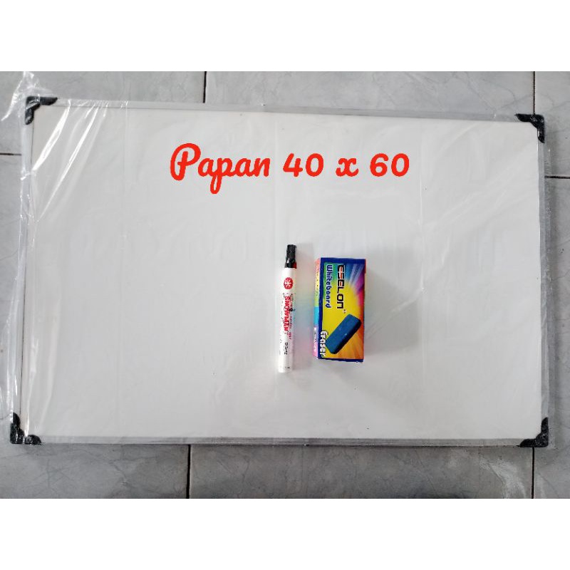 

Papan Tulis Anak / Whiteboard Anak 40 x 60