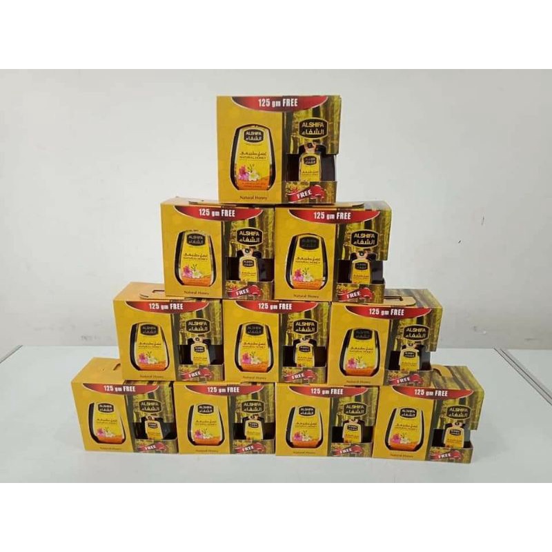 

MADU ALSHIFA 500GR FREE 125GRM MADU ALSHIFA original
