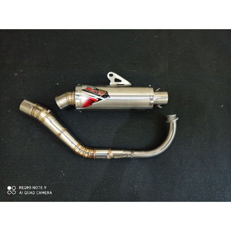 KNALPOT RACING BEST3 BUAT MOTOR BEAT KARBU BEAT F1 KNALPOT RACING BEST3