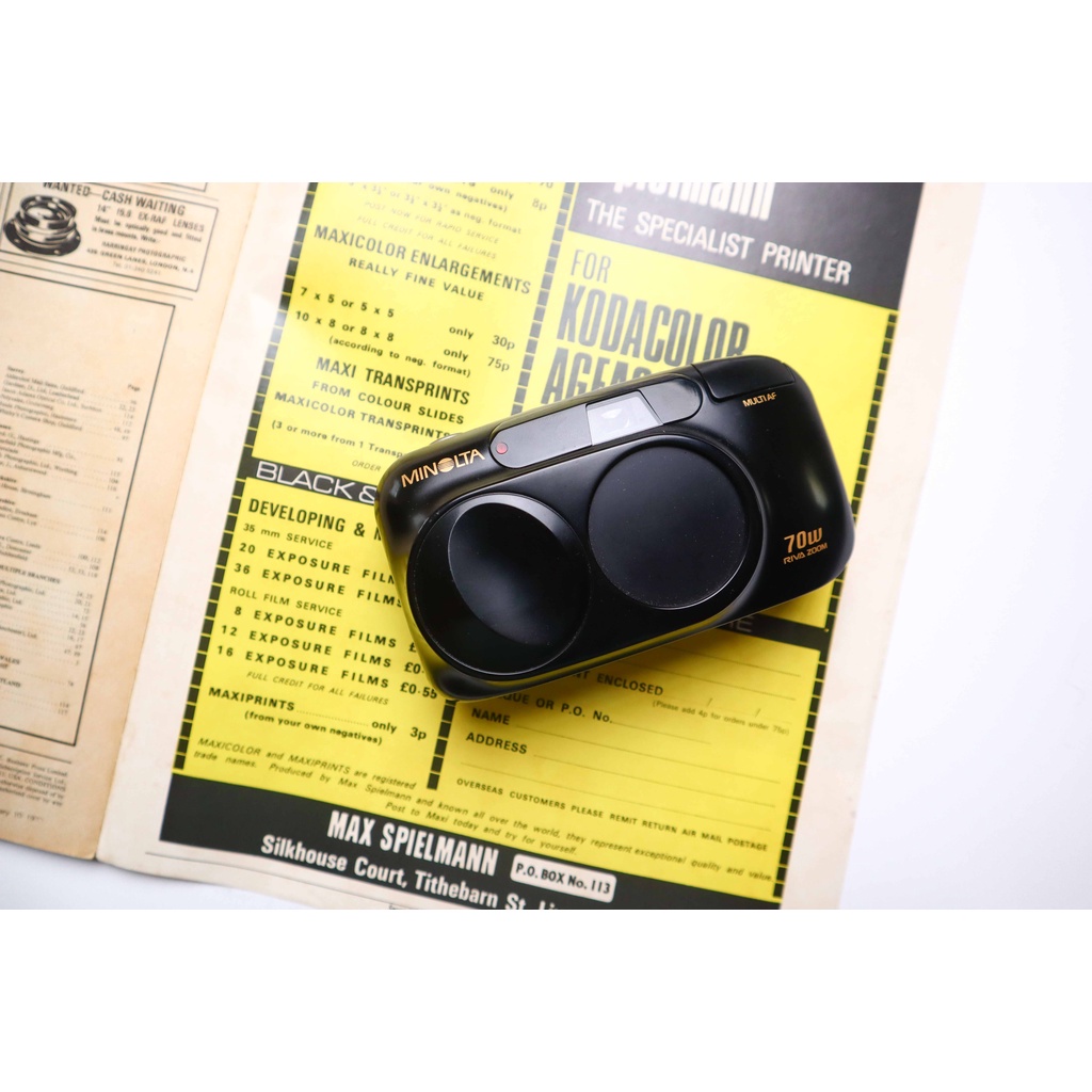 Kamera Analog Minolta Riva 70W Mint Condition 