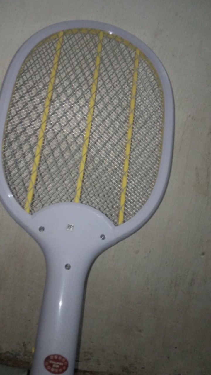 Raket Nyamuk Cas Mitsui Aries Mrl 72 Jaring Oval