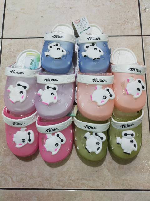 OBRAL SALE STOCK Sandal Jelly Selop Anak Warna Random