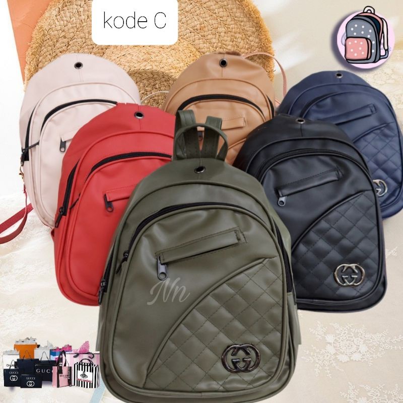 TAS RANSEL WANITA TAS SEKOLAH TAS KULIAH TAS RANSEL CASUAL