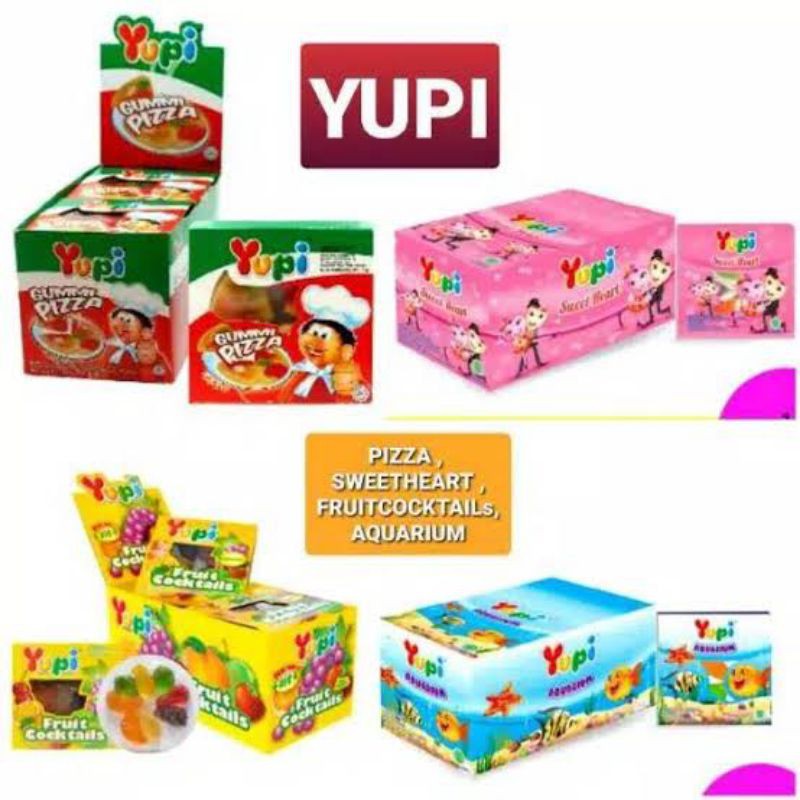 

MACAM-MACAM VARIANT YUPI BOX isi 12pcs