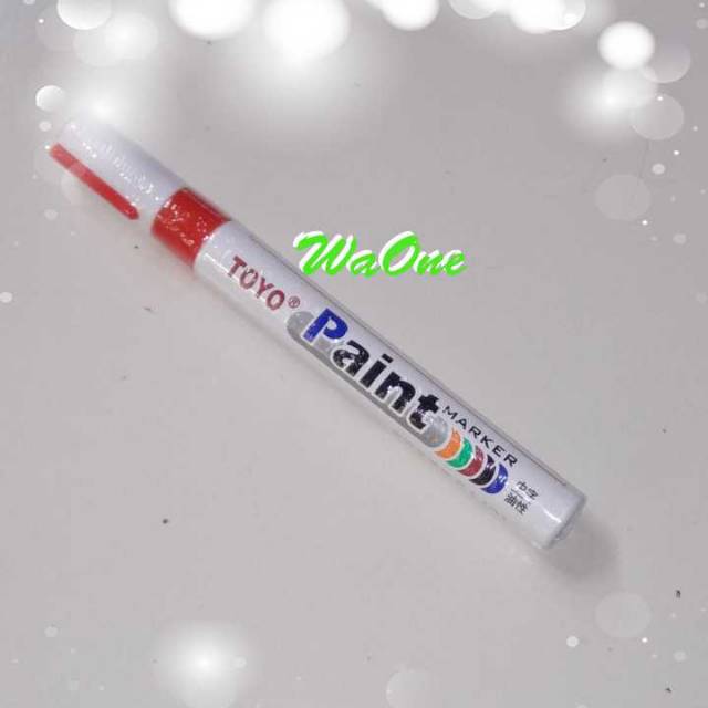 

Spidol Ban Toyo Paint Marker Merah