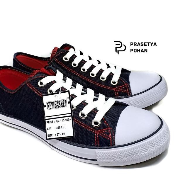 Sepatu Sekolah New Basket Tipe Pendek Original
