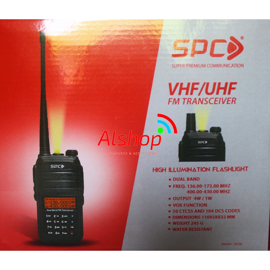 Jual HT DUAL BAND SPC SH20 Indonesia|Shopee Indonesia