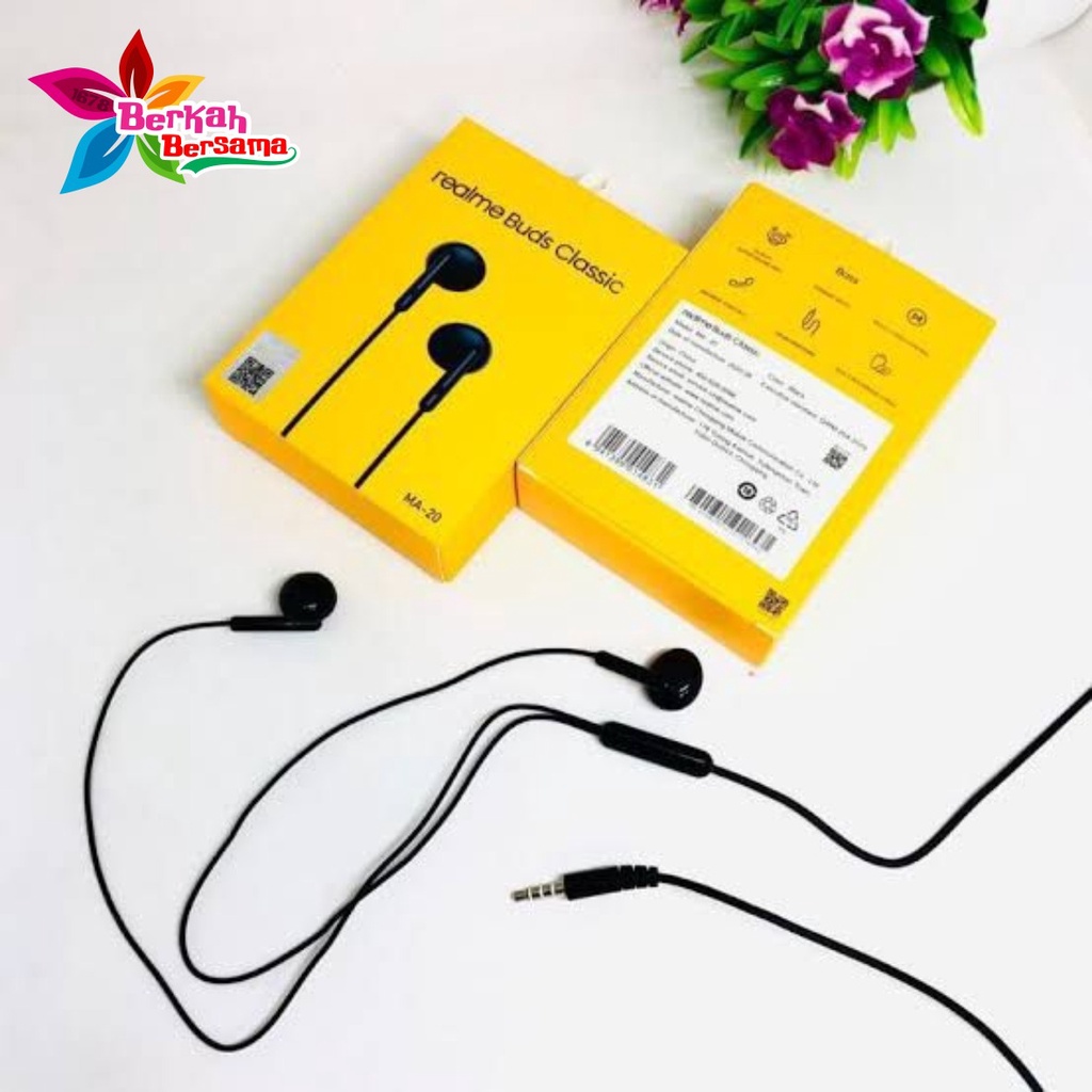 BM061 Headset Hf earphone realme BUDS Classic ORIGINAL SUPERBASS realme 5 C20 C21y c25 C2 C3 C11 SB5577