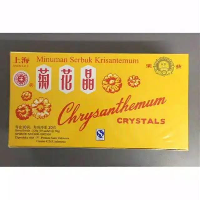 TEH BUNGA Chrysanthemun Krisantemum Crystals ChiwACINg chiwachin