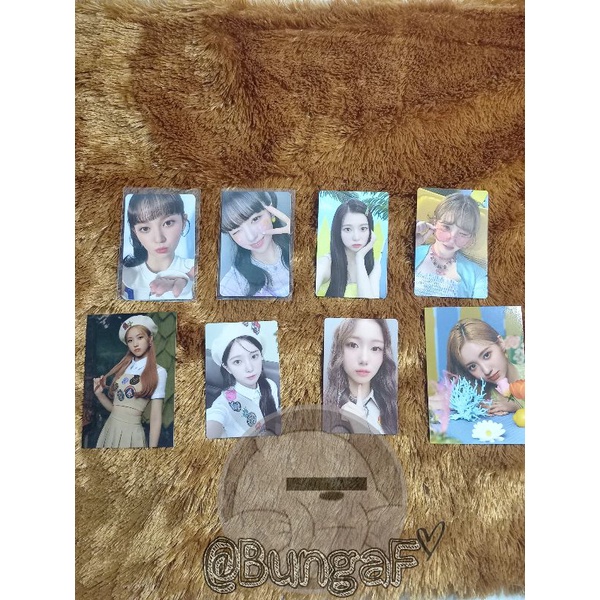 Photocard Kep1er Album/Doublast jewel ver. Chaehyun, Yujin, Youngeun dan Bene Makestar synnara Mashi