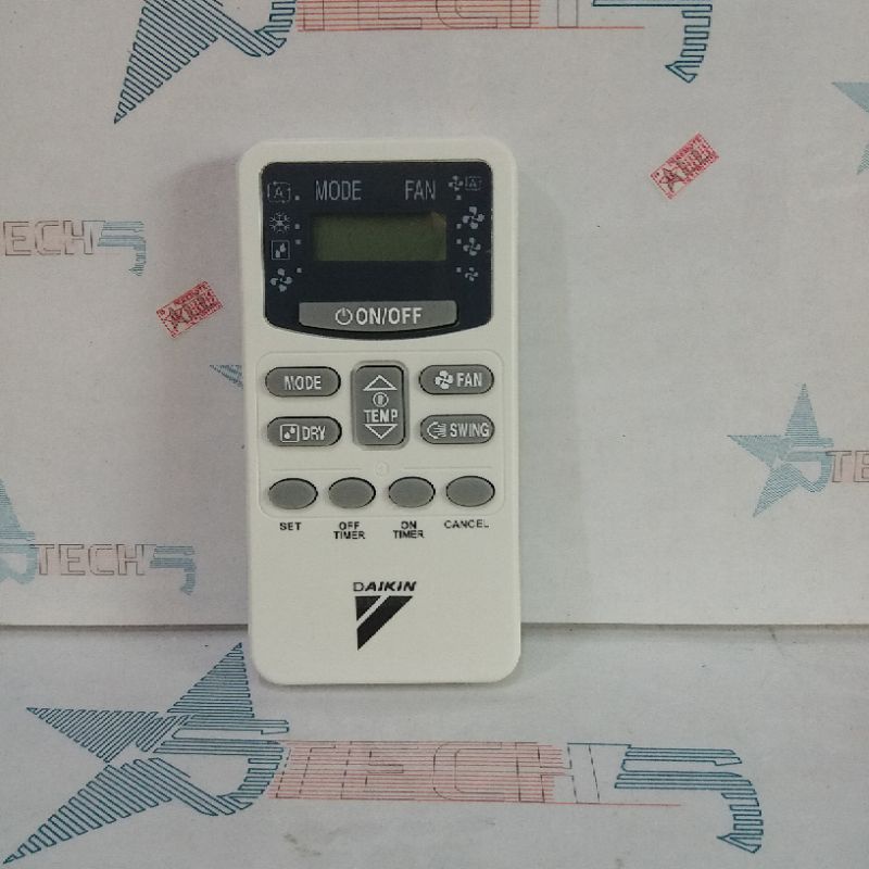 REMOT REMOTE AC DAIKIN ARC416A ORIGINAL ASLI KW