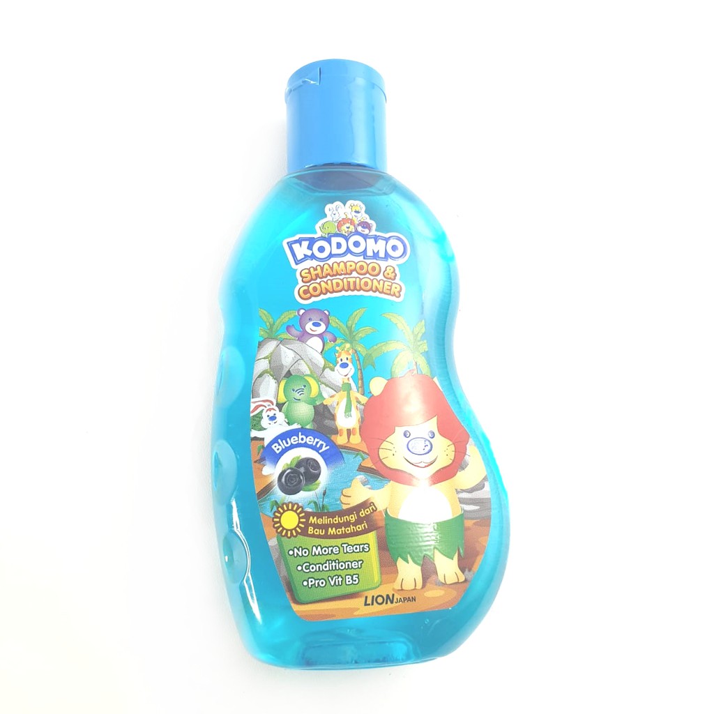 Kodomo Shampoo Gel 200ml Sampo Sabun Anak Blueberry