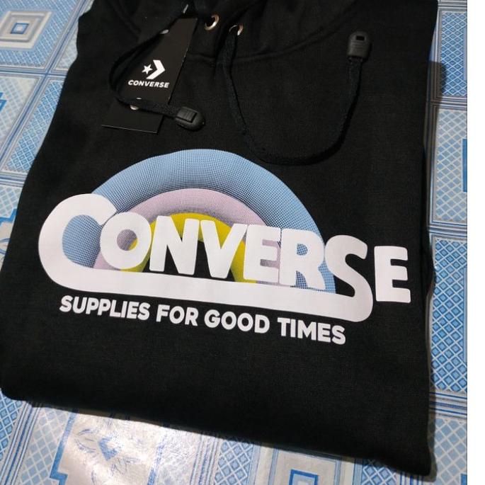 Penjualan Terbanyak.. Hoodie Converse Classic Script | Jumper Converse