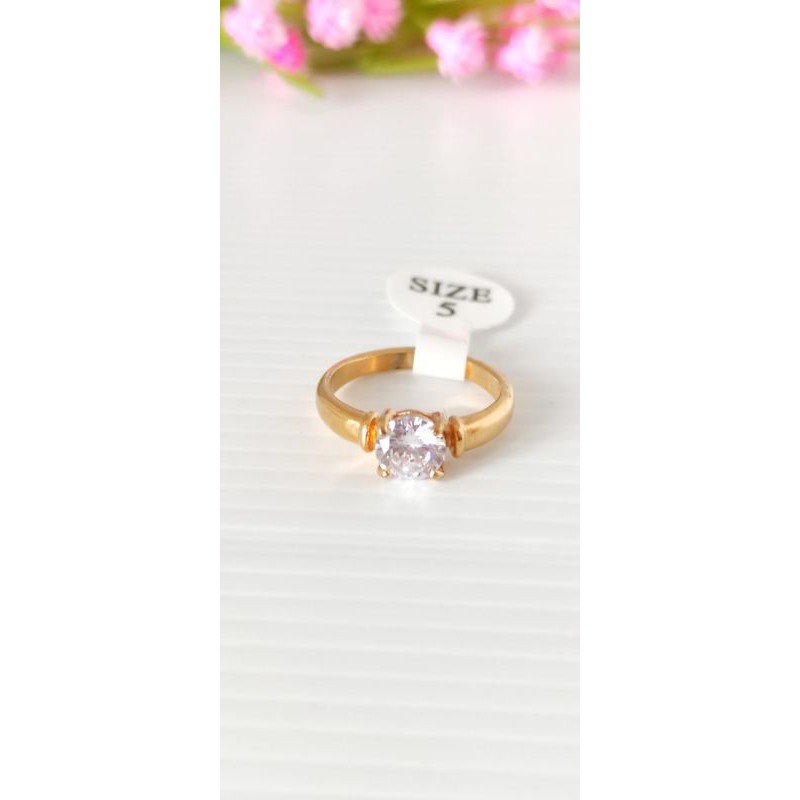 Cincin Permata Titanium Import Cincin Fashion2