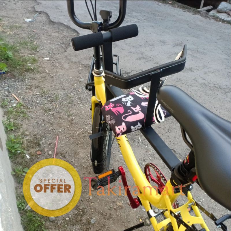 BONCENGAN TENGAH ANAK SEPEDA MINION