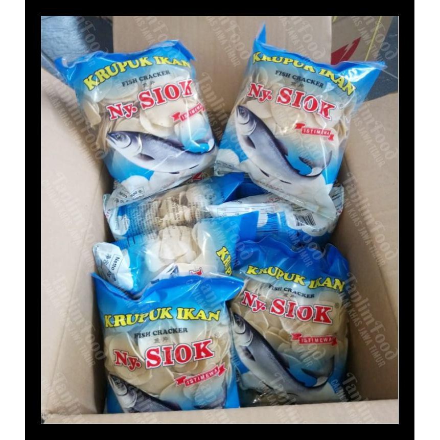 

NEW! KERUPUK / KRUPUK IKAN NY SIOK 500GR - TANLIMFOOD TERMURAH