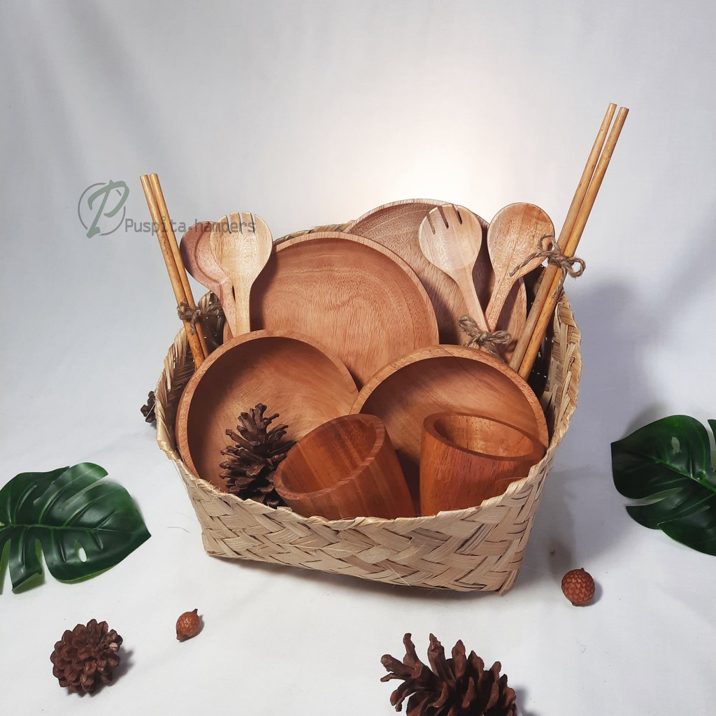 

Hampers Lebaran Idul Fitri Hampers Besek Series Premium