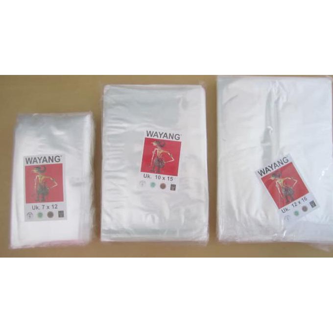 Plastik Pp Wayang Uk.7X12Cm