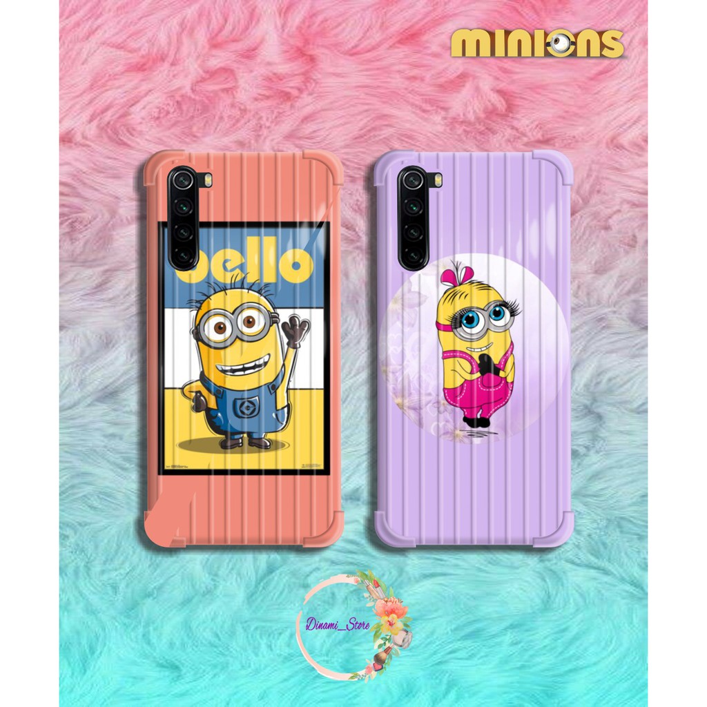 Softcase Minions Vivo Y91 Y17 Y12 Y15 Y93 Y95 Y81 Y83 Y71 Y53 V5 V7 Y30 Y50 V17 Y11 S1 Pro DST163