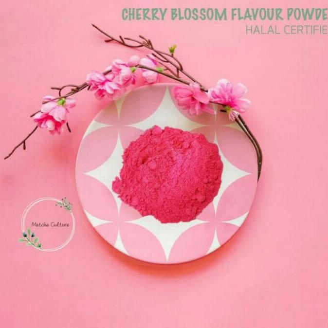 

((((()paling dicari] CHERRY BLOSSOM FLAVOUR POWDER NET 50GR HALAL CERTIFIED - SAKURA POWDER