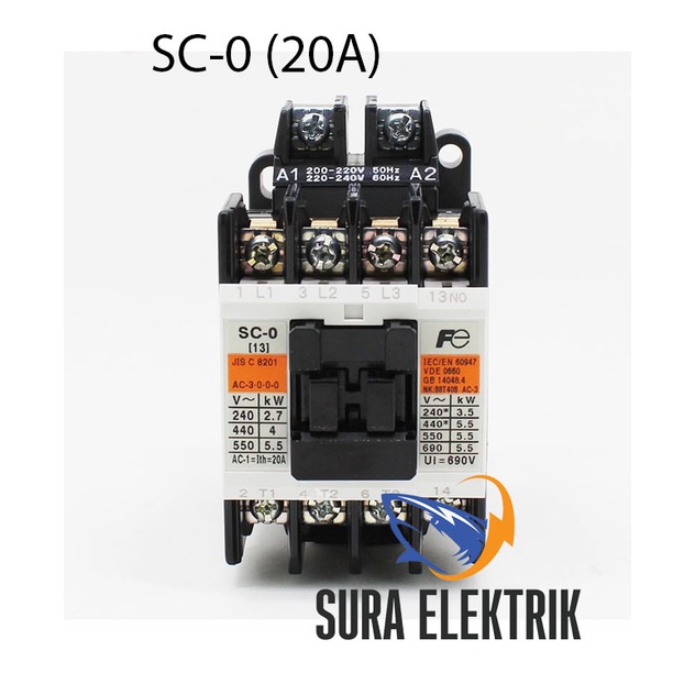 Kontaktor / Contactor FUJI SC-0