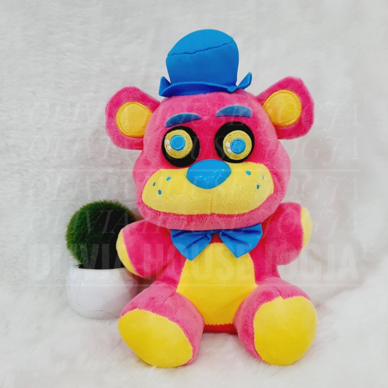 Boneka Freddy Pink Five Night At Freddy 's L Boneka FNAF Freddy Pink L