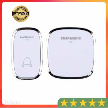 Bel Bell Pintu Rumah Kantor Tanpa Kabel Wireless Nirkabel Doorbells Waterproof 36 Nada Taffware - A101-2