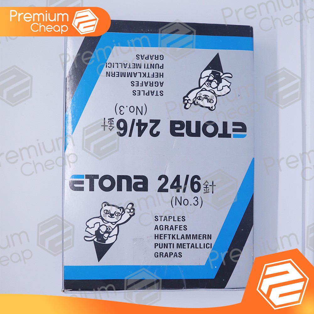 

[1 BOX] Isi Staples Etona 24/6 No 3