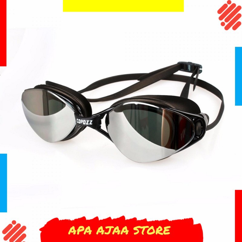 Paling Dicari ! COPOZZ Kacamata Renang Anti Fog UV Protection - GOG-3550