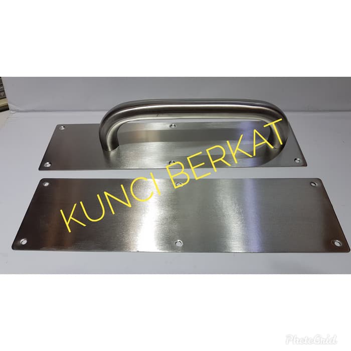 Push plate/Tarikkan/Pintu Garasi/Gudang/Tanpa lubang kunci