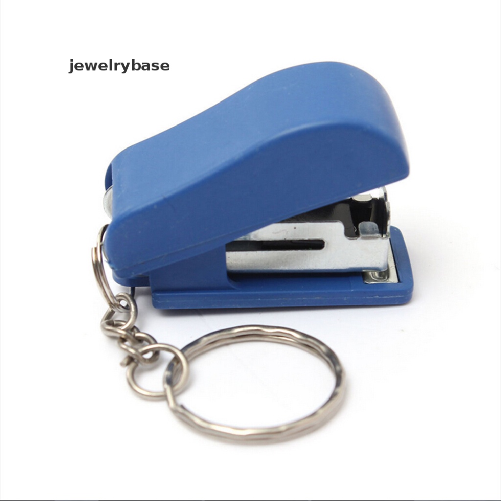 Gantungan Kunci Stapler Mini Portable Untuk Rumah / Kantor / Sekolah