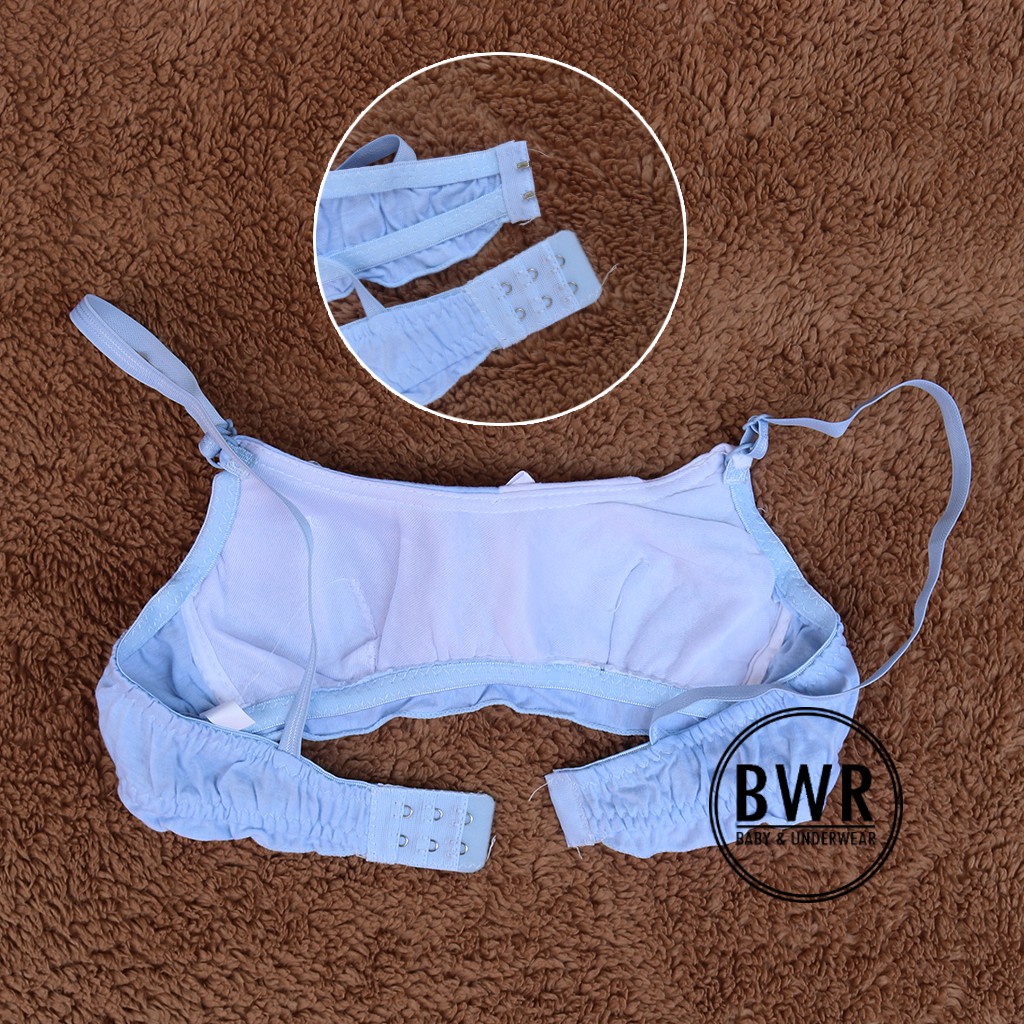 BH Misscarol ABG Remaja / Bra Miscarol Anak Perempuan Busa Tipis Kait 2 PILIH WARNA | Bwr