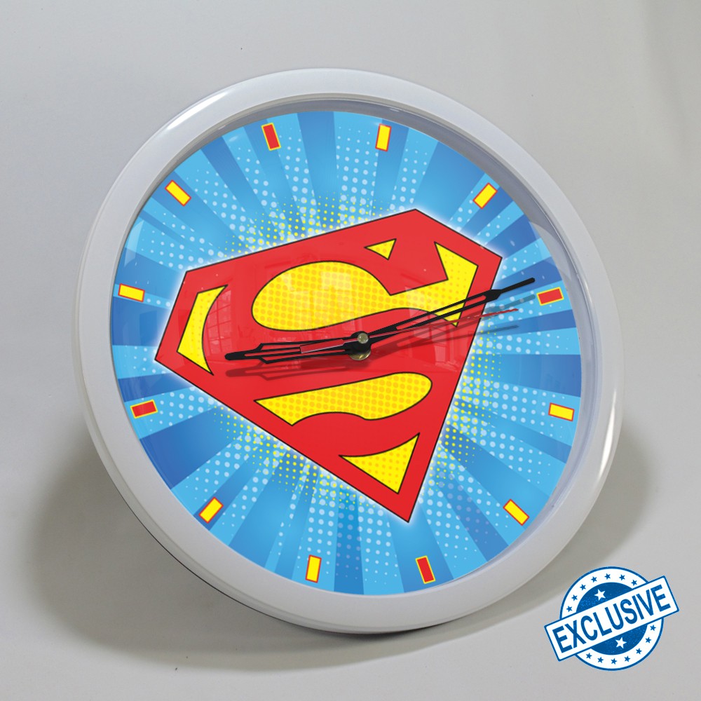 (ISTIMEWA &amp; BAGUS) JAM DINDING SUPERMAN EXCLUSIVE - LIMITED EDITION