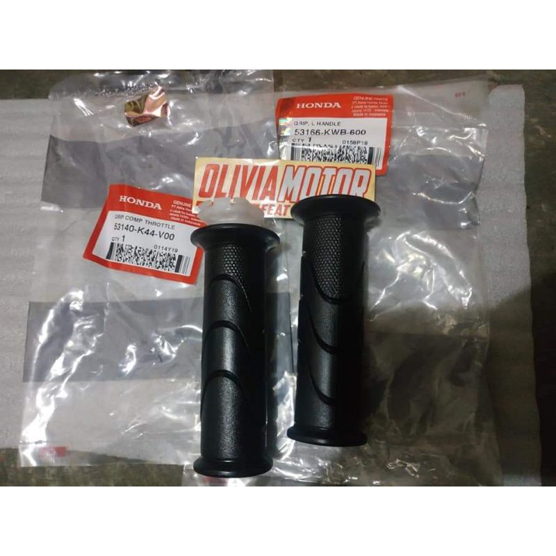 karet grip hand grip kanan kiri Honda beat esp Vario 125 150 esp Vario 110 esp original
