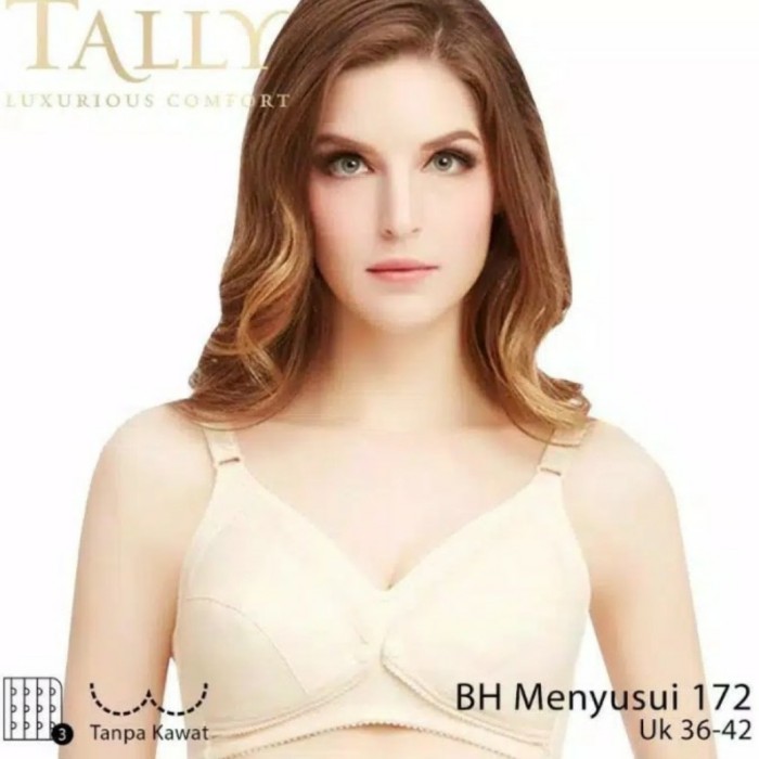 TALLY Bra Menyusui 172 Nursing Bra BH Ibu Hamil Menyusui Tanpa Kawat