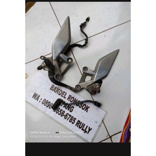 step old cb 150r footstep cb150r lama ori