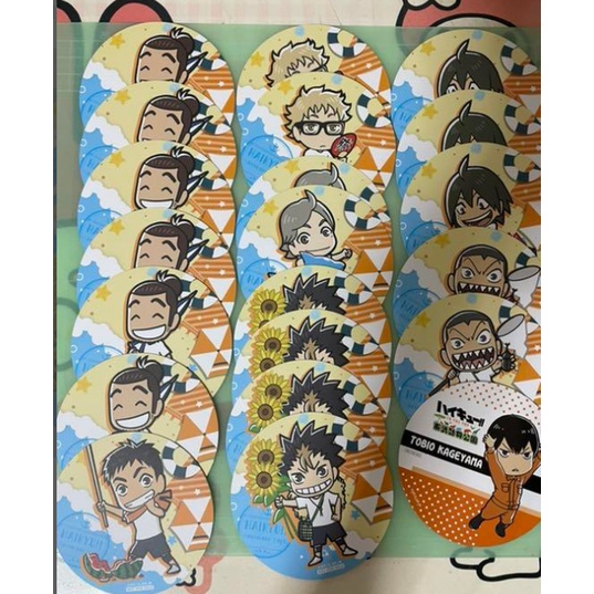 [OFFICIAL MERCHANDISE] Haikyuu Coaster Tatakan Set