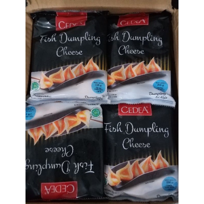 

cedea fish dumpling cheese 200 gr