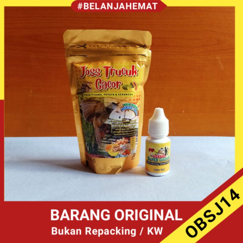 Joss trucuk gacor herbal super gacor vitamin Voer burung