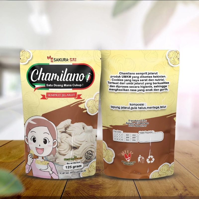 

Kue Semprit Jelarut Chamilano Kemasan 125gr