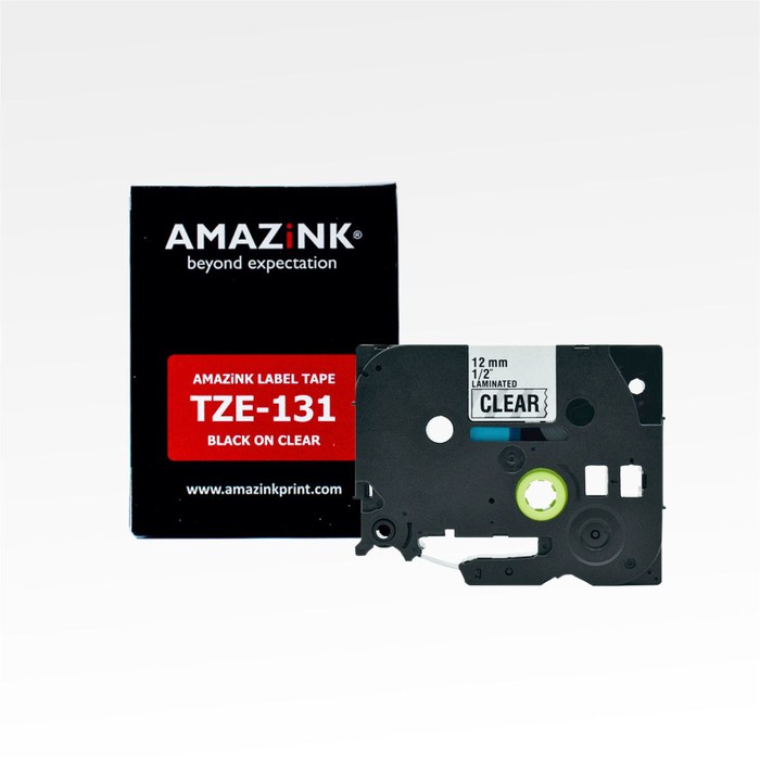 

Label Tape TZE-131 12mm Black on Clear dari AMAZiNK