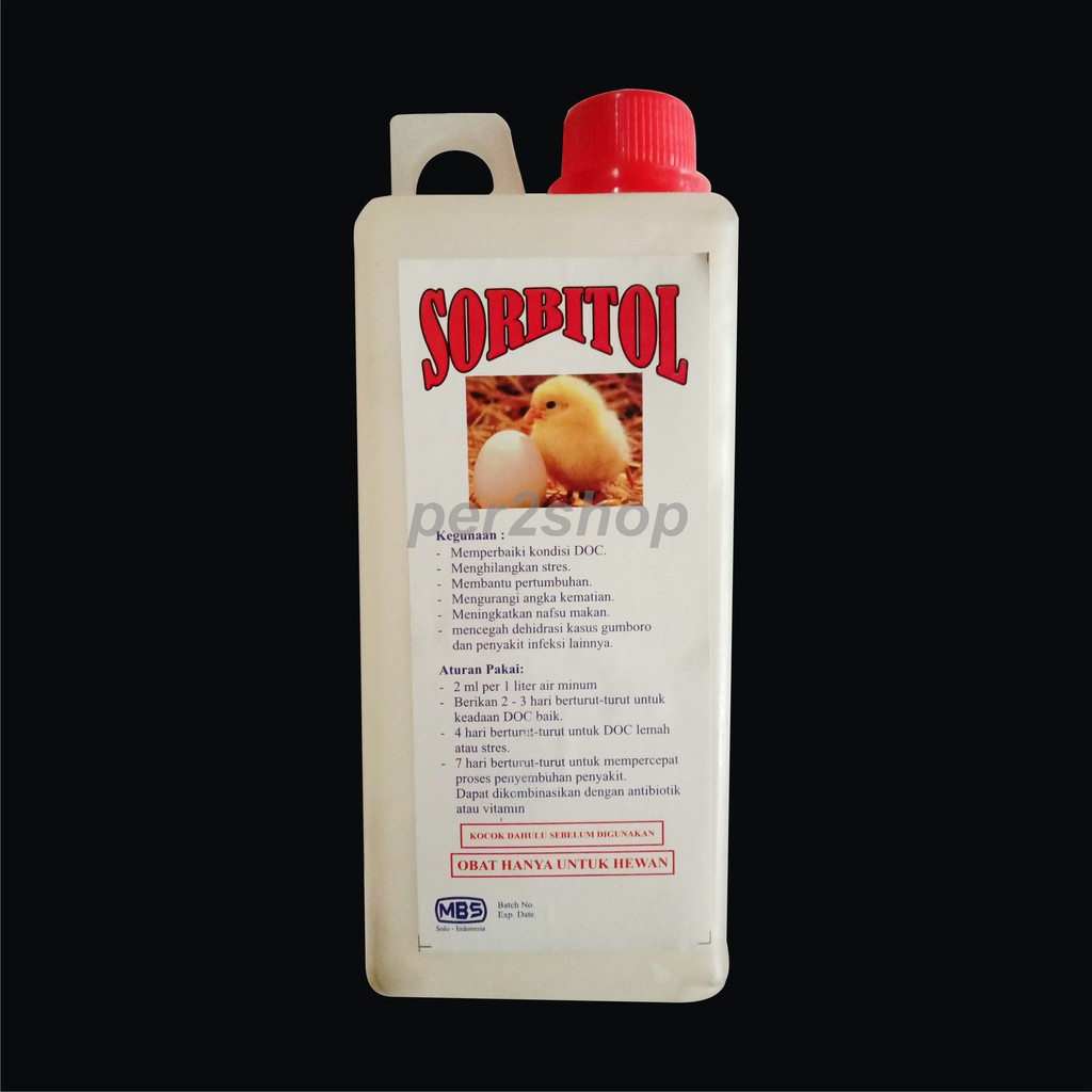 SORBITOL Vitamin buat DOC ayam yang baru netas