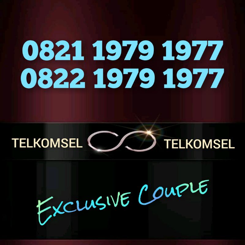 Nomor exclusif varian special double tahun Telkomsel berkualitas simPATI limited edition 1979 1977