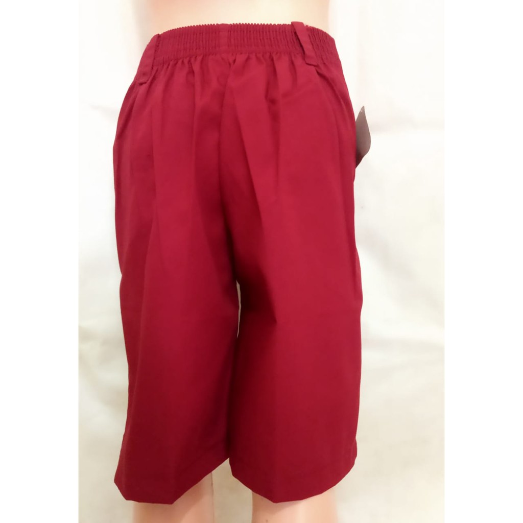Celana Sekolah SD Merah Pendek Anak SD