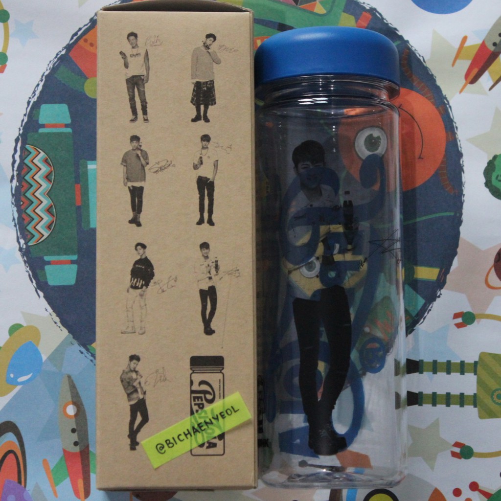 iKON Pepsi Bottle Botol - Yunhyeong Yoyo Photocard Postcard Album