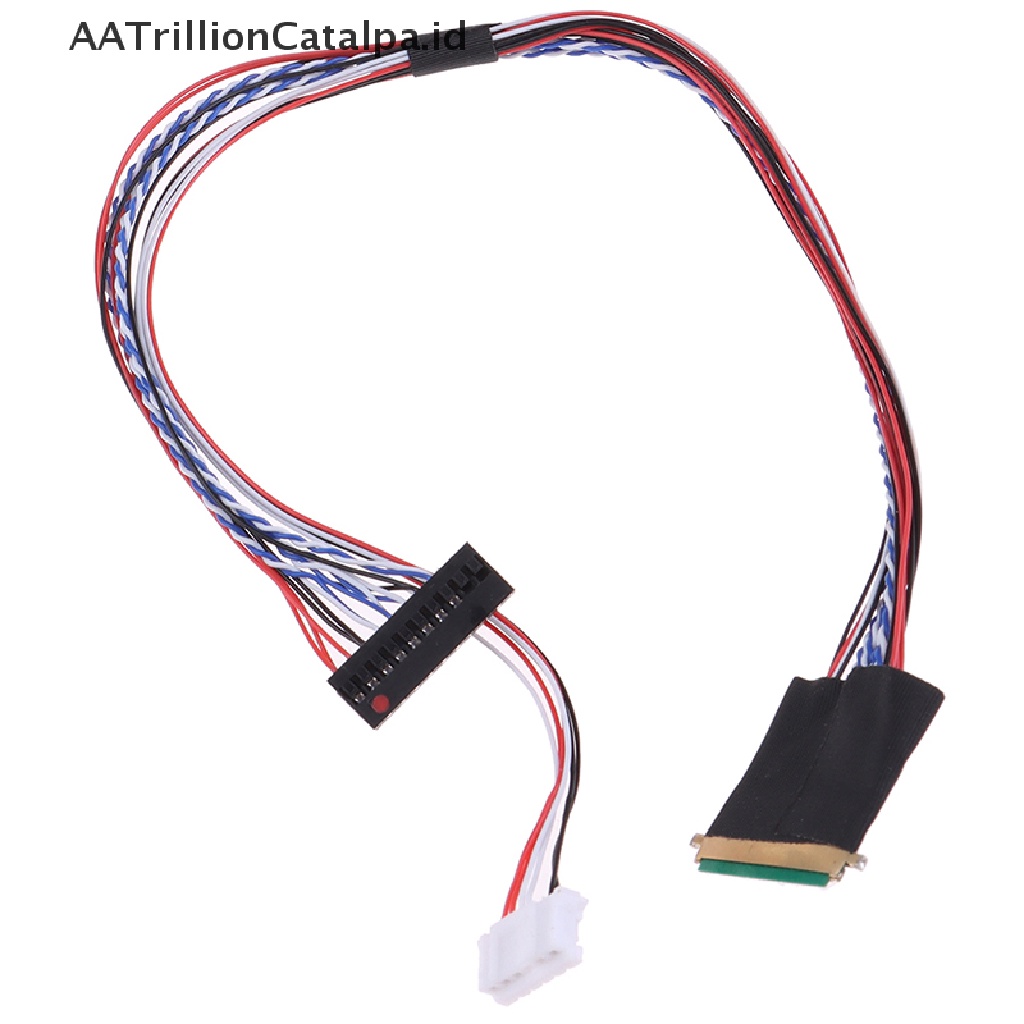 Aatrillioncatalpa I-PEX 20453-20455 30pin 1ch 6 bit LVDS Kabel Panel Display LCD / LED