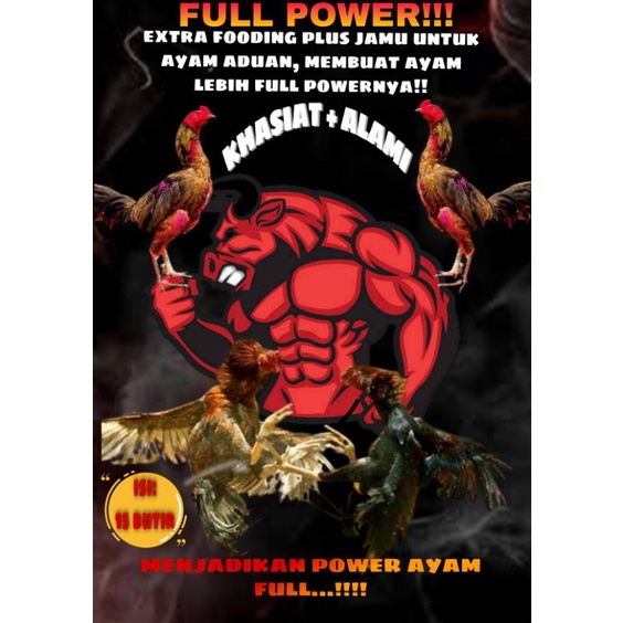 FULL POWER extra fooding ayam laga