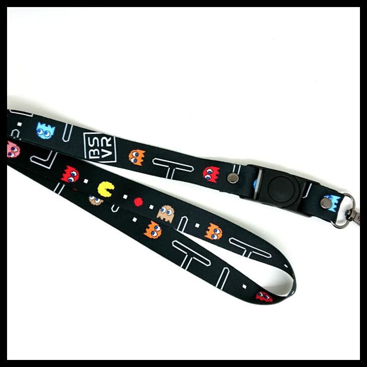 

Lanyard Gambar Pacman Tali Gantungan Dompet Id Card Docor311